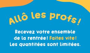 TERMINÉ - Ensemble de la rentrée pour les profs!