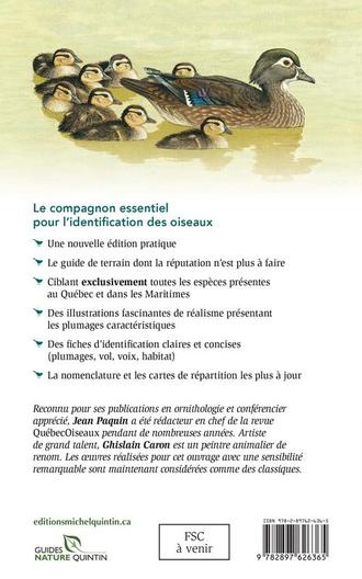 Oiseaux du Québec et des Maritimes (souple) – Guide d’identification illustré