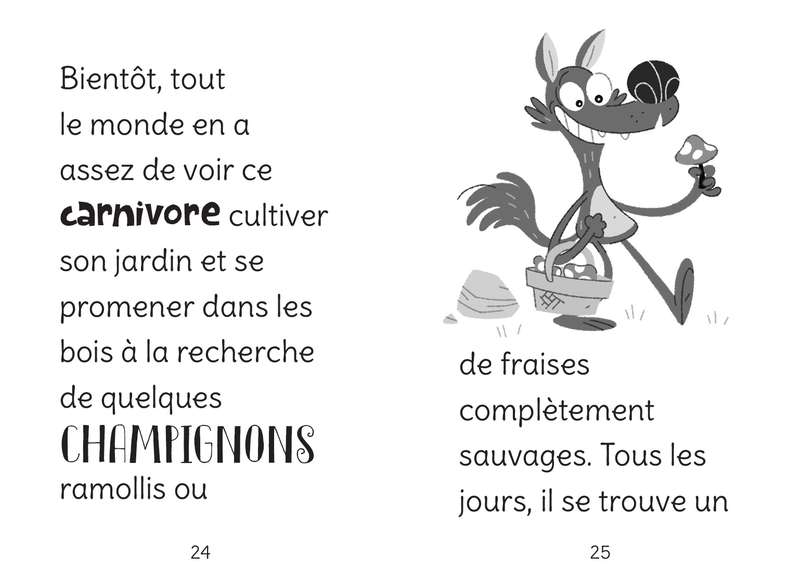 L'histoire d'un loup végétarien et autres livres pour enfants - Enfant  végé