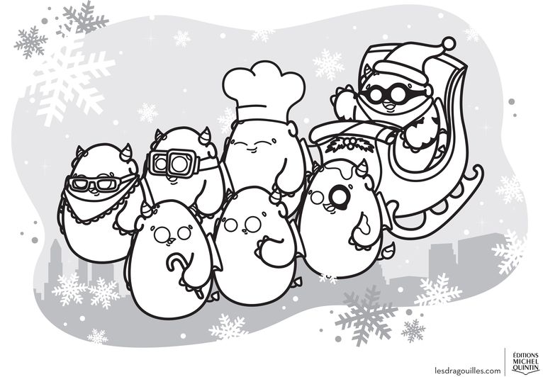 Les dragouilles - Noël