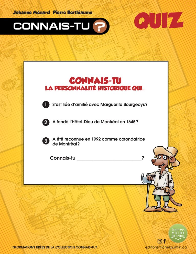 Connais-tu? - Vrai ou faux ?