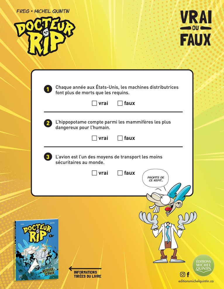 Docteur RIP - Vrai ou faux ?